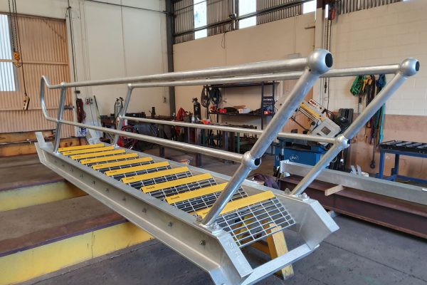 steel stairs for mining perth